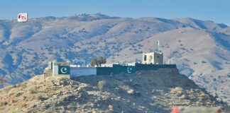 خاران: پاکستانی لشکر کن پوسٹ جوڑ کروک کمپنی نا کارندہ غاک سلہہ بند بندغ آتا دو ئٹ دزگیر