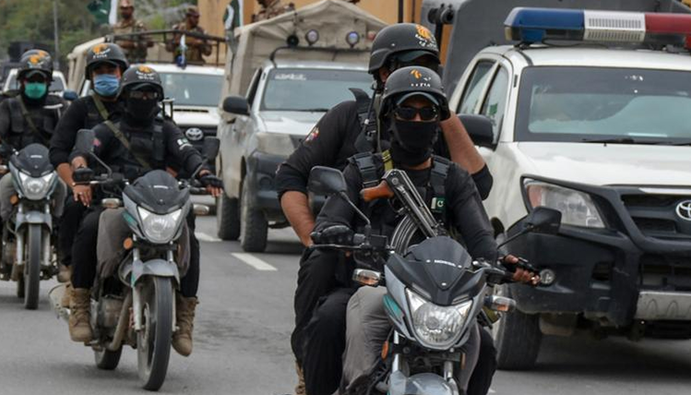 کوئٹہ: ایگل اسکواڈ آ بمب تراک